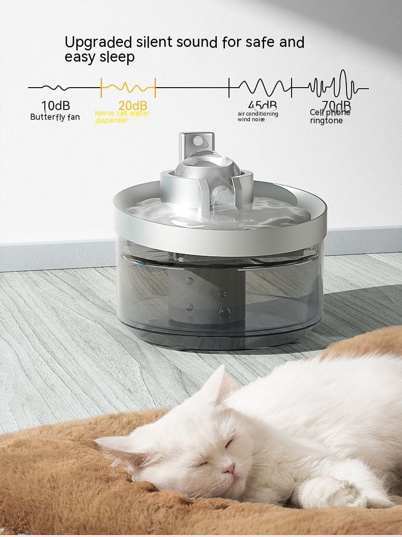 Wireless Cat Water Fountain – Smart Induction Automatic Drinking Fountain