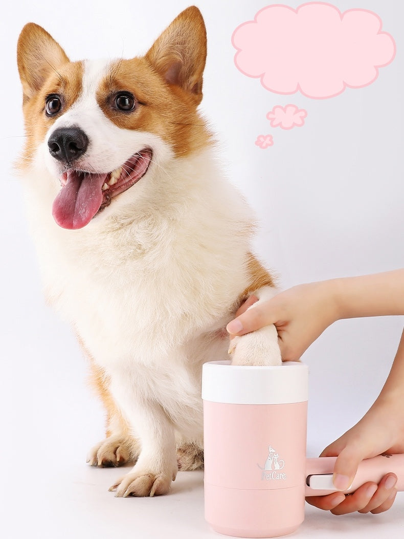 Electric Paw Cleaner – Soft Silicone Portable Paw Washer Cup for Dogs & Cats